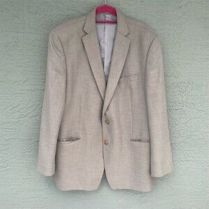 Lauren Ralph Lauren Men's Brown Blazer Size 48 Long Business Classic